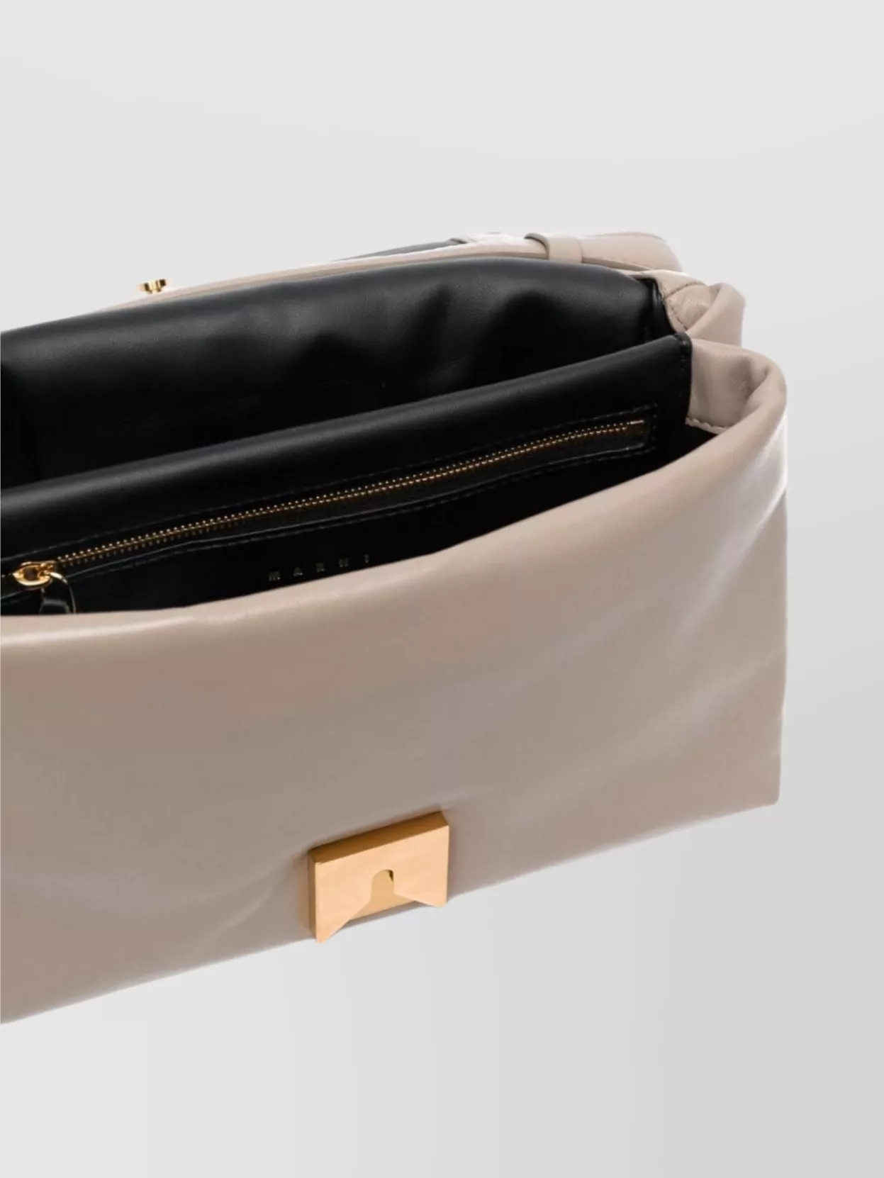 Marni Medium Leather Shoulder Bag Prisma