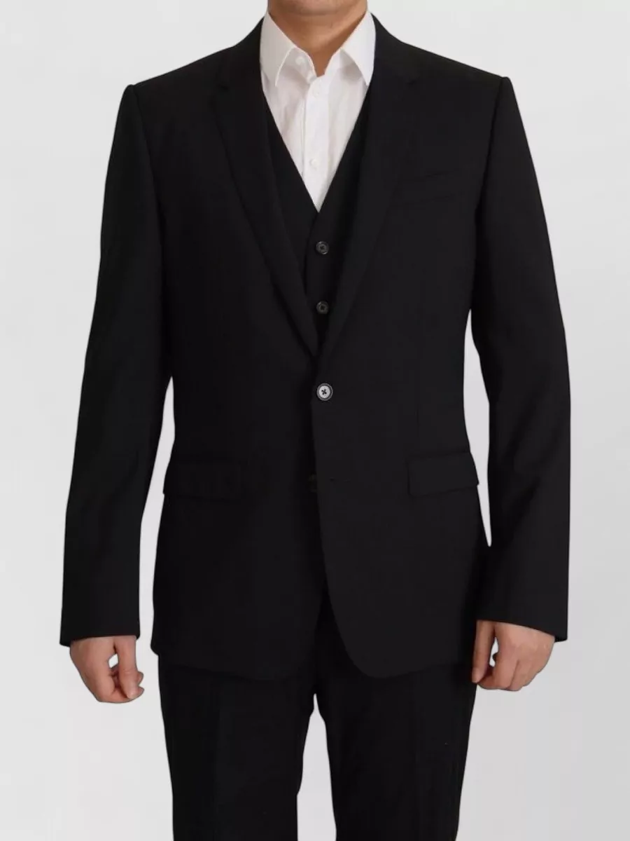 Dolce&Gabbana Virgin Wool Suit Jacket