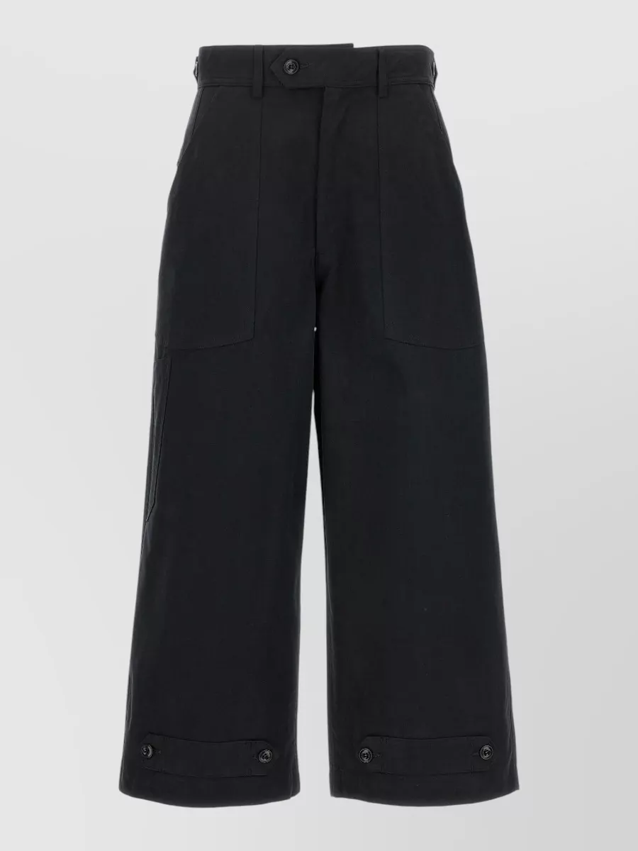Cellar Door cotton wide-leg trousers