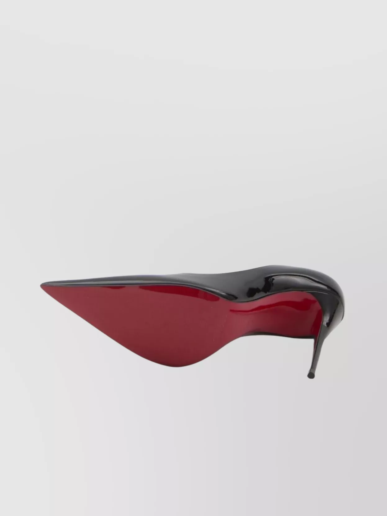 Christian Louboutin Glossy Pointed Toe Stiletto Pumps