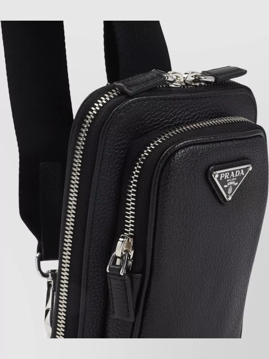 Prada Leather Phone Holder