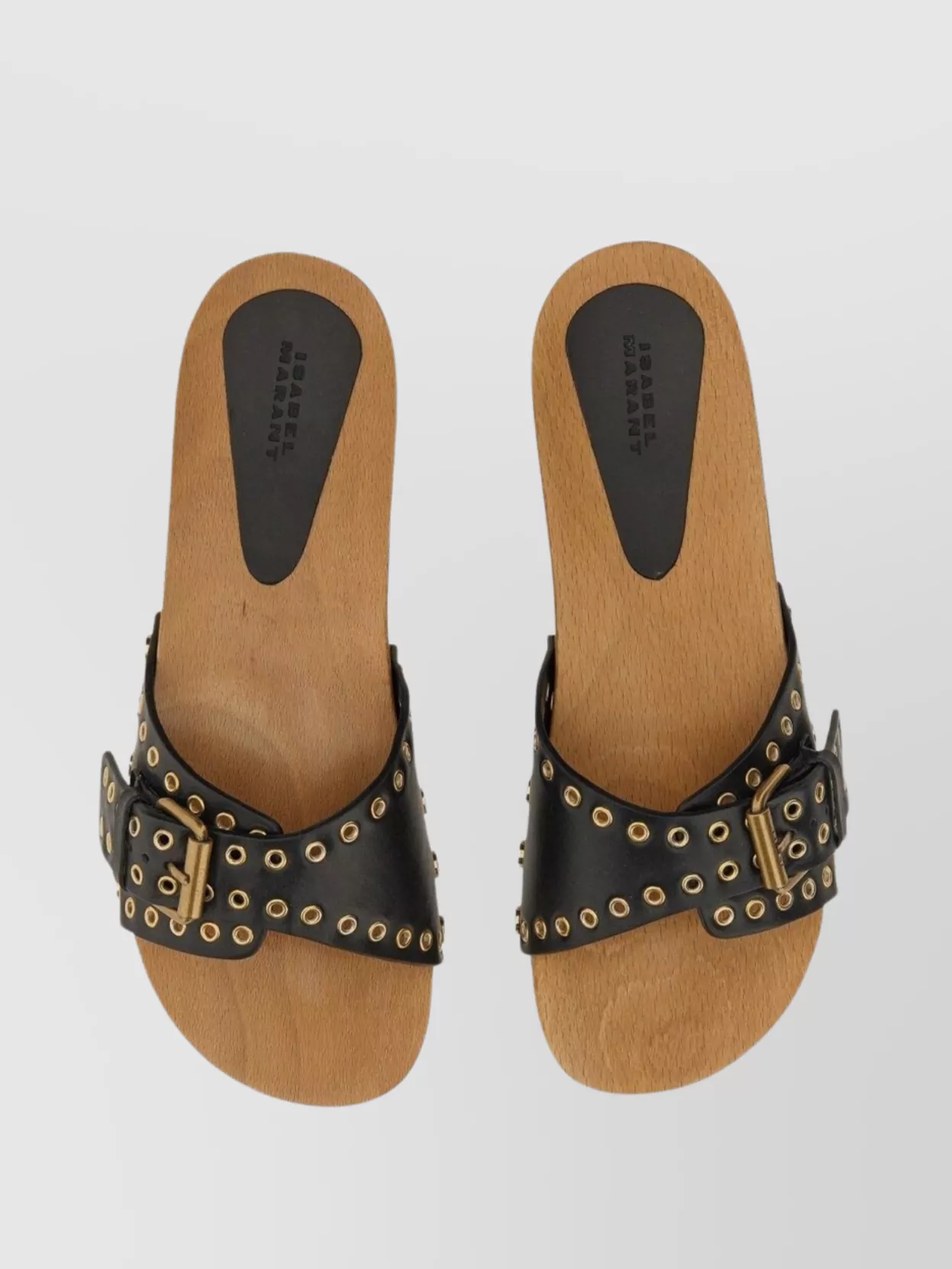 Isabel Marant Jaso Clogs In Smooth Cowhide