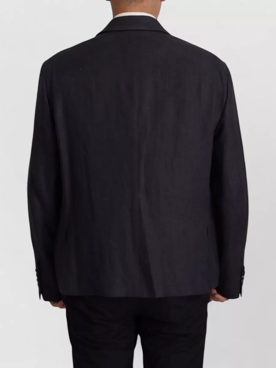 Dolce&Gabbana Linen Double-Breasted Blazer
