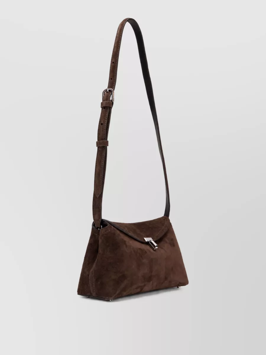 Totême Suede Shoulder Bag