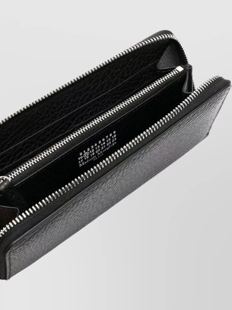 Maison Margiela Leather Zip Around Wallet