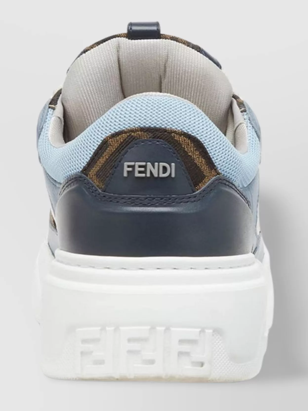 Fendi Force Sneakers Jacquard Ff Panels Motif
