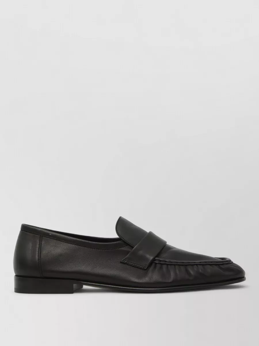 The Row Leather Loafers