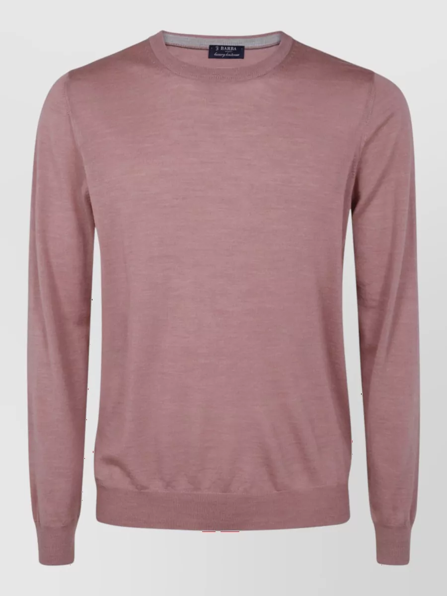 Barba Napoli wool crew neck jumper