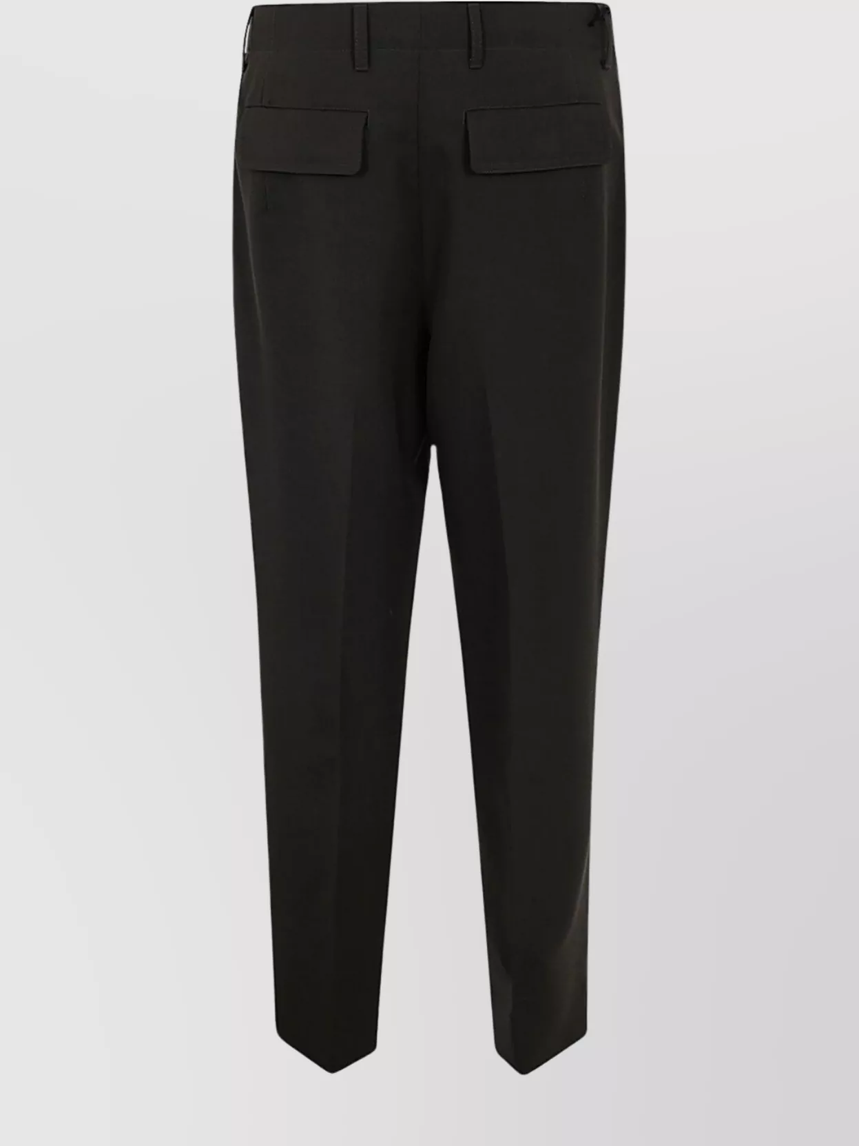 Zegna Wool Straight-Leg Trousers