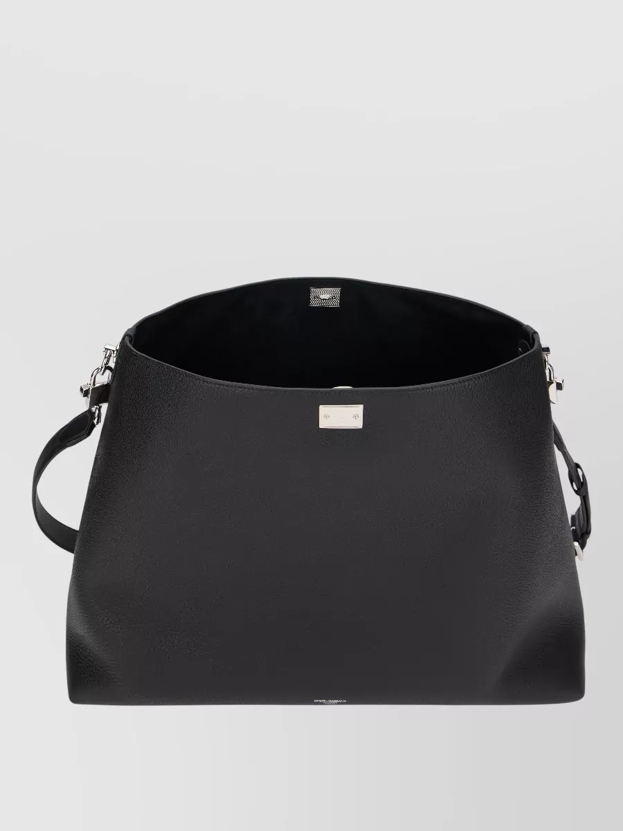 Dolce&Gabbana Calfskin Vittoria Tote Bag