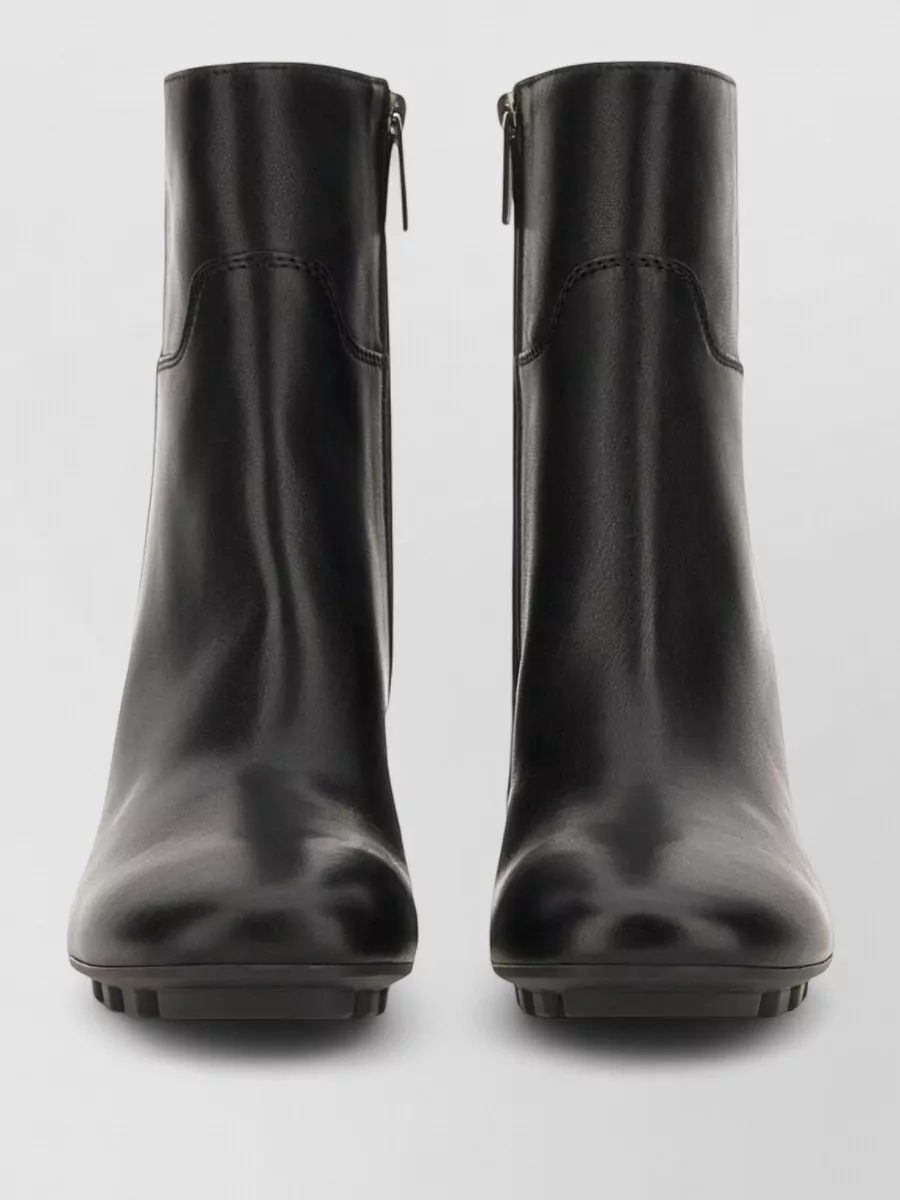 Hogan Leather Ankle Boots