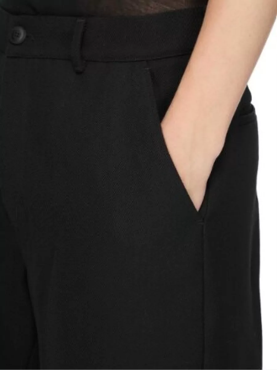 Rick Owens Wool Wide-Leg Trousers