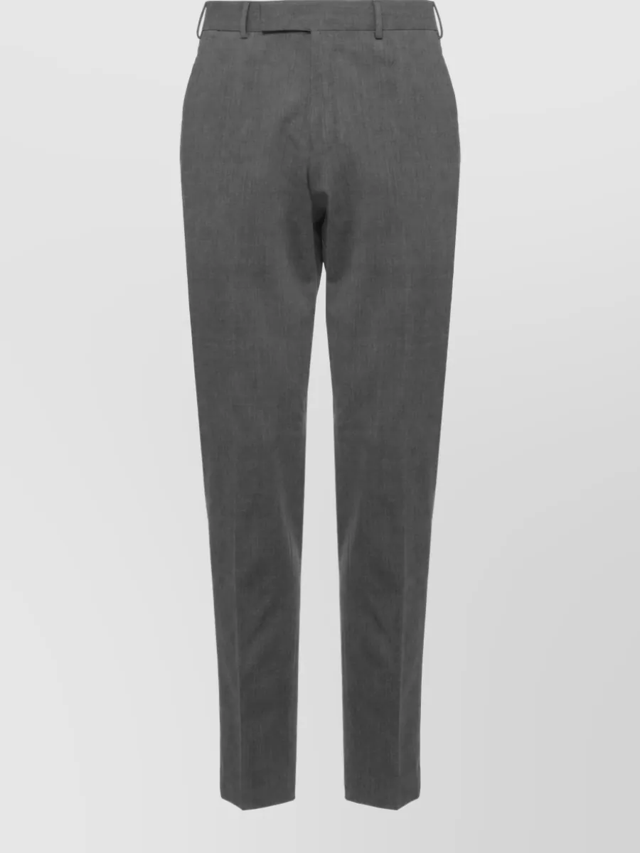 Pt Torino virgin wool straight-leg trousers
