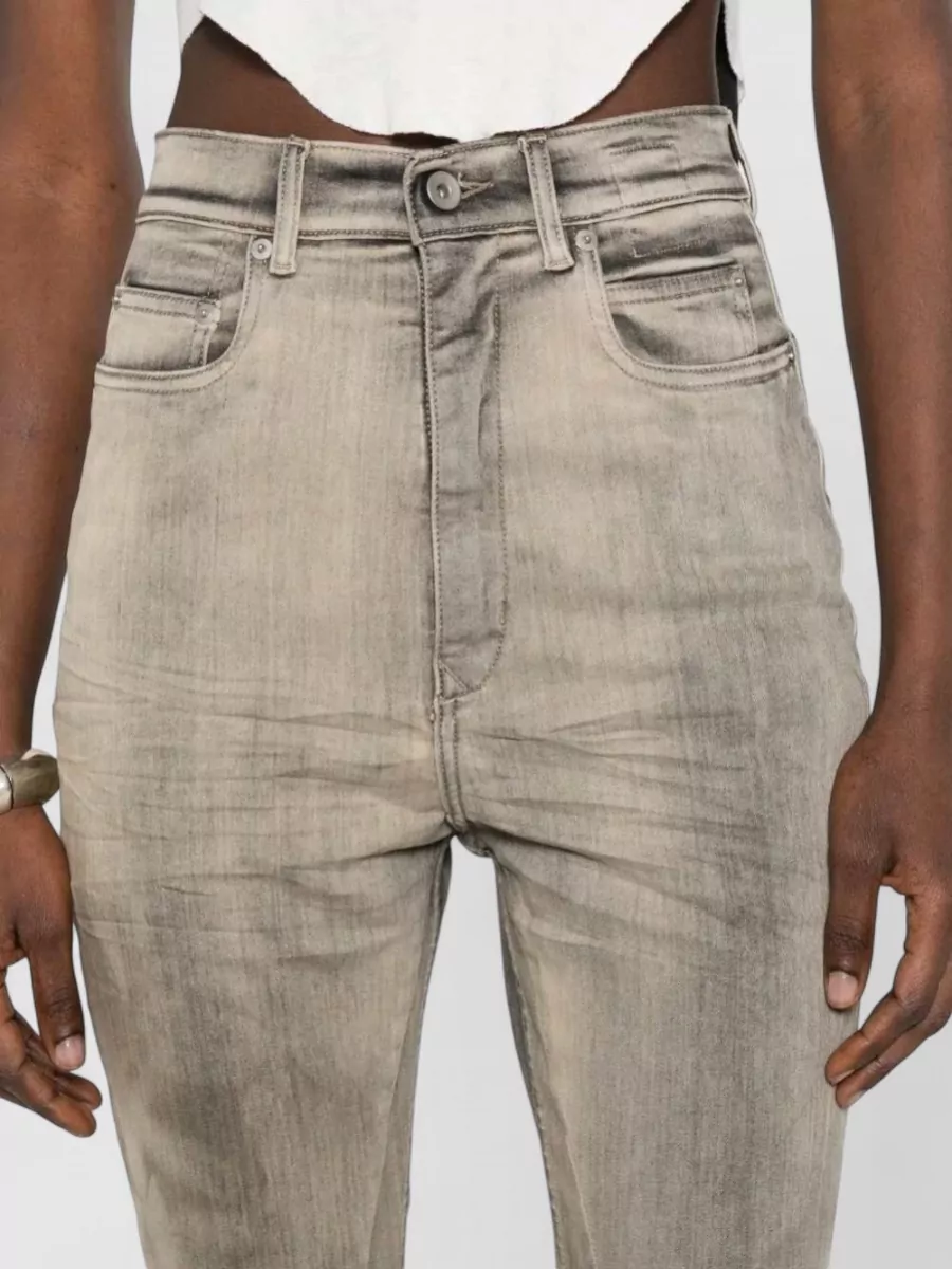 Rick Owens Drkshdw Denim Bootcut Flared Trousers