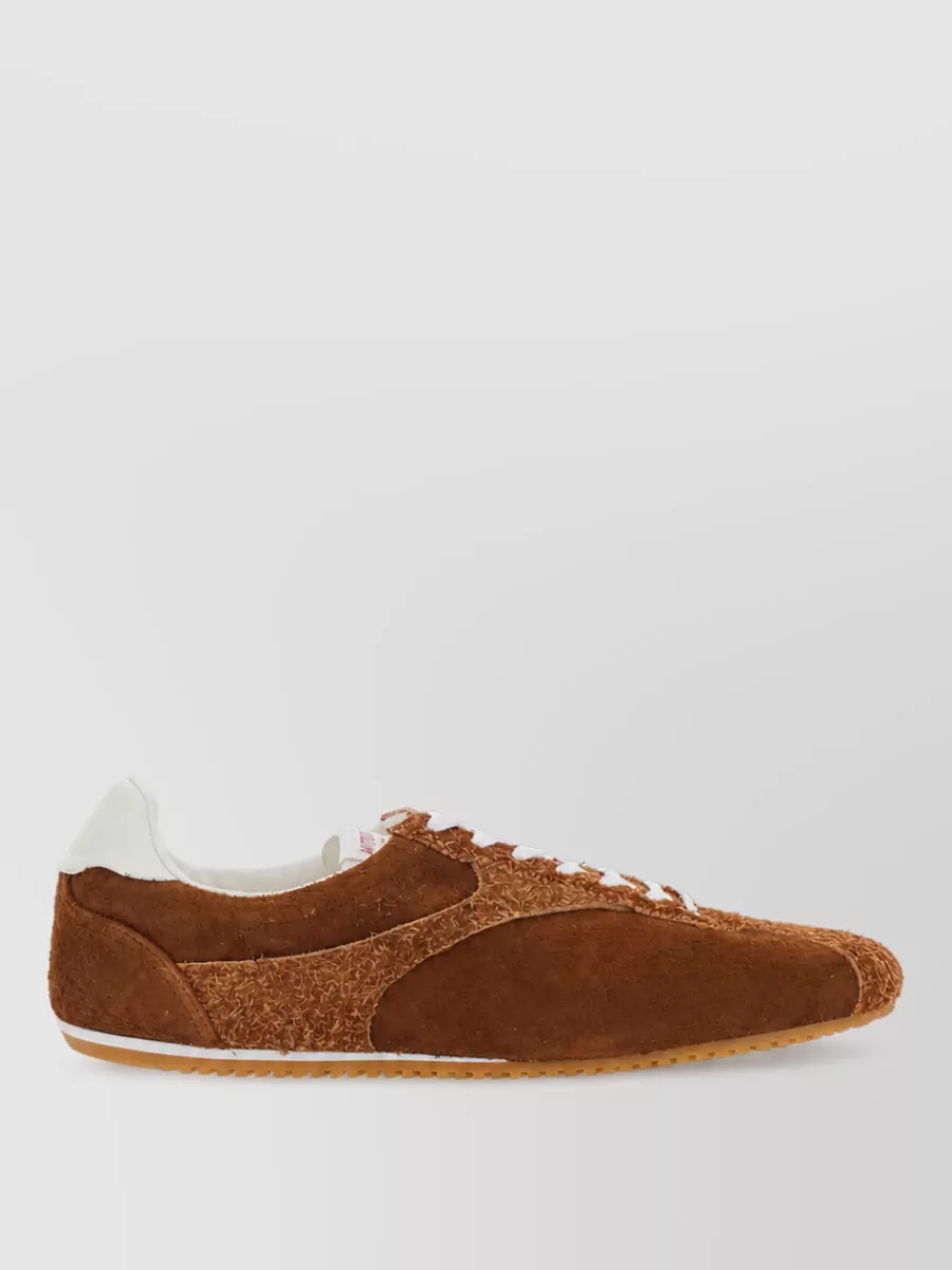 Bottega Veneta Leather Lace-Up Sneakers