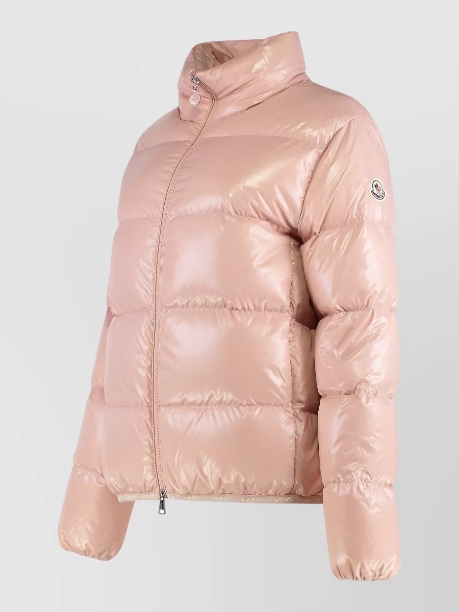 Moncler Abbadia Short Down Jacket Nylon