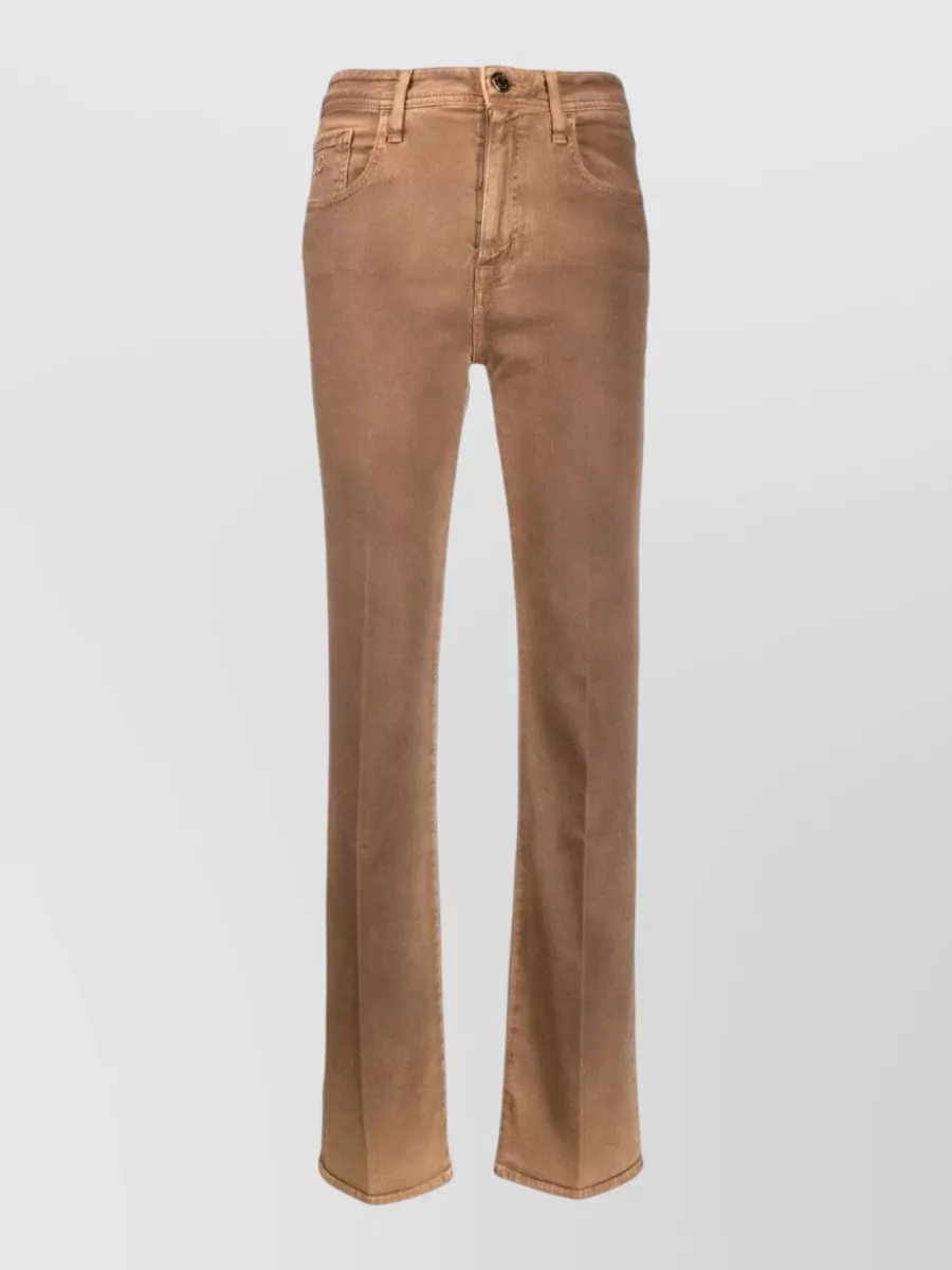 Jacob Cohen Mid-Rise Straight-Leg Jeans