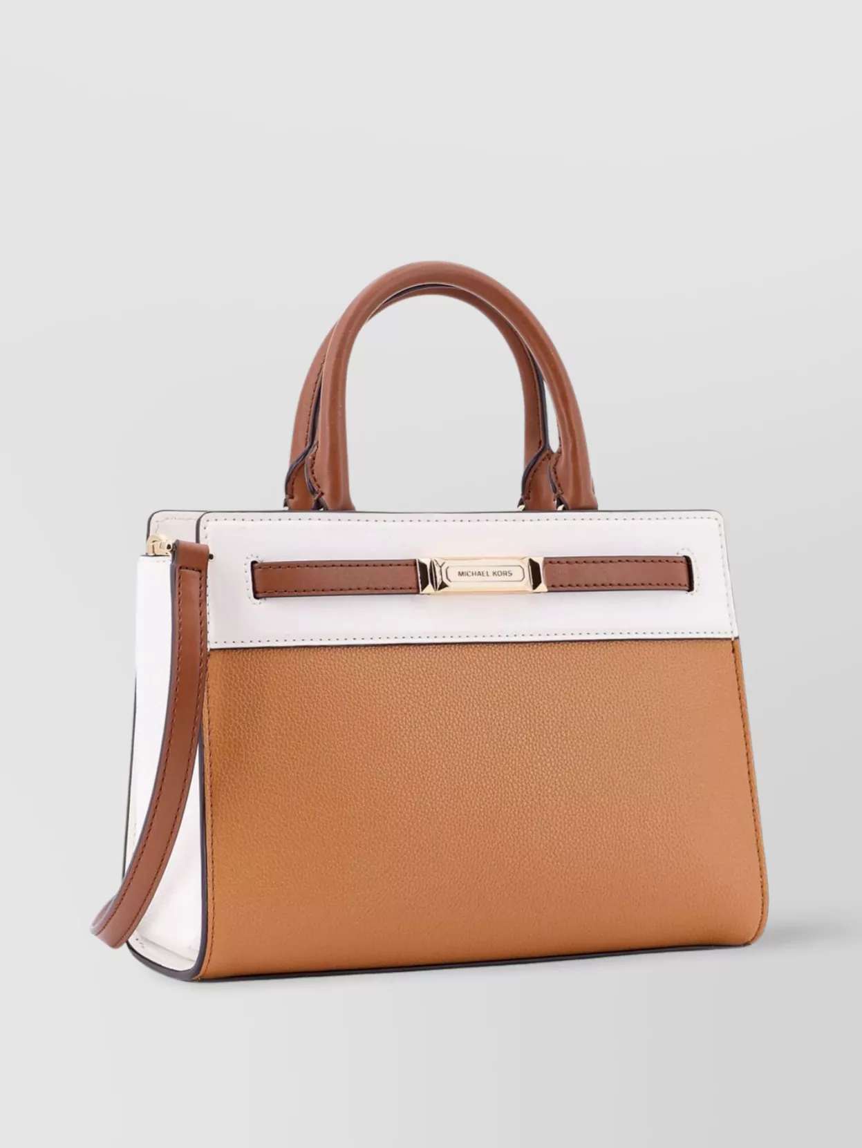 Michael Kors Primrose Leather Handbag Frontal Logo