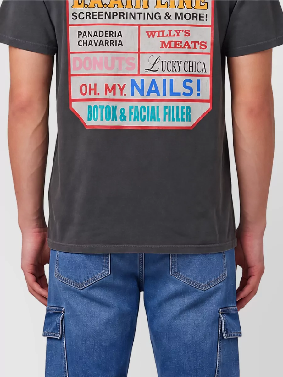 Willy Chavarria Cotton Relaxed-Fit Printed T-Shirt
