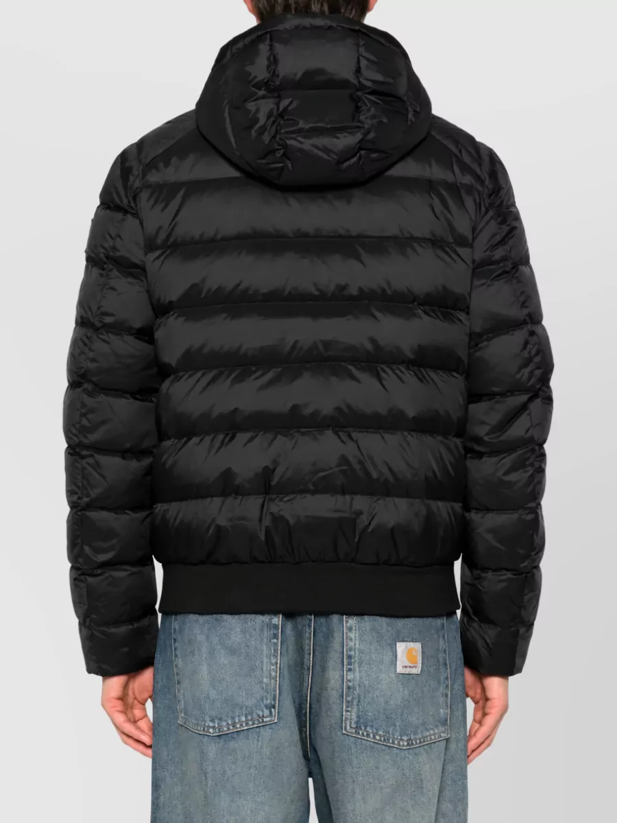 Belstaff Hooded Ribbed-Hem Padded Jacket
