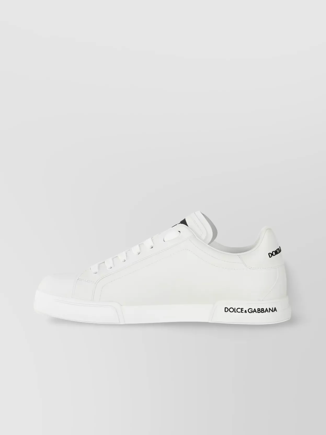 Dolce&Gabbana Leather Low-Top Sneakers