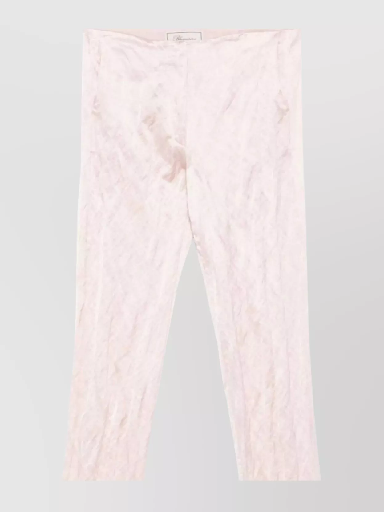 Blumarine Feminine Flared Hem Trousers