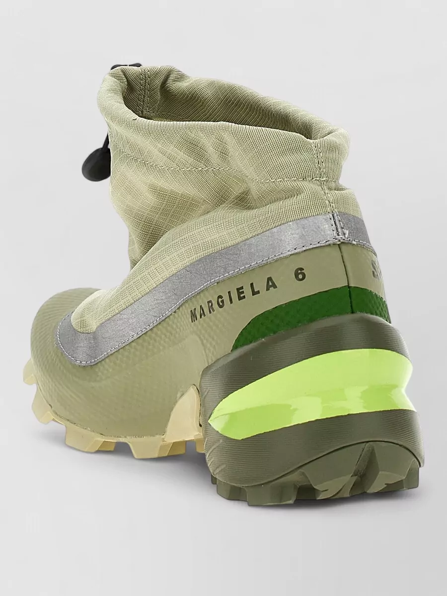 Mm6 Maison Margiela Paneled High-Top Sneakers