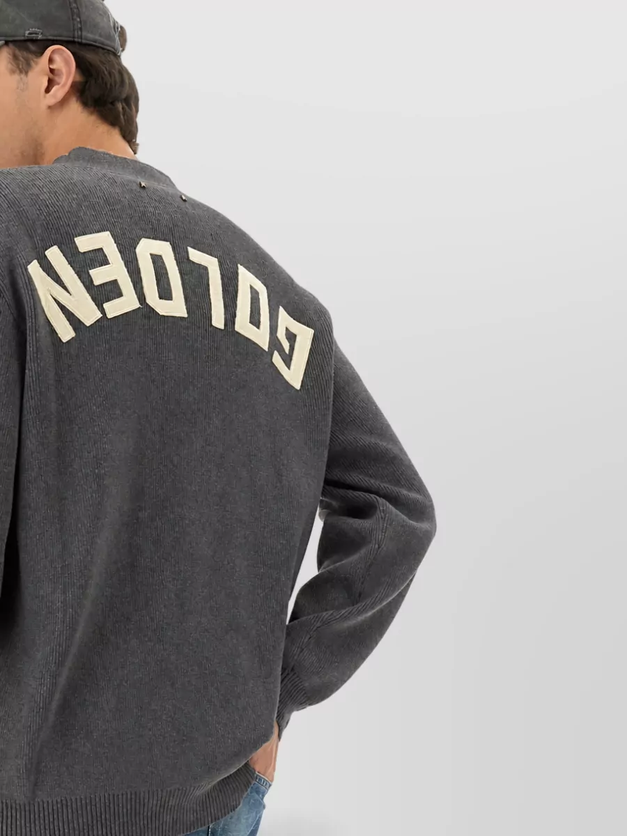 Golden Goose Logo Cardigan