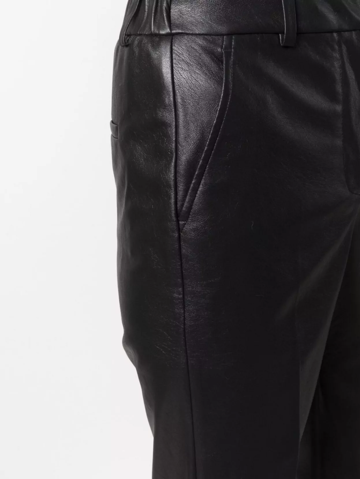 Incotex Coated Finish Trousers Featuring Pockets