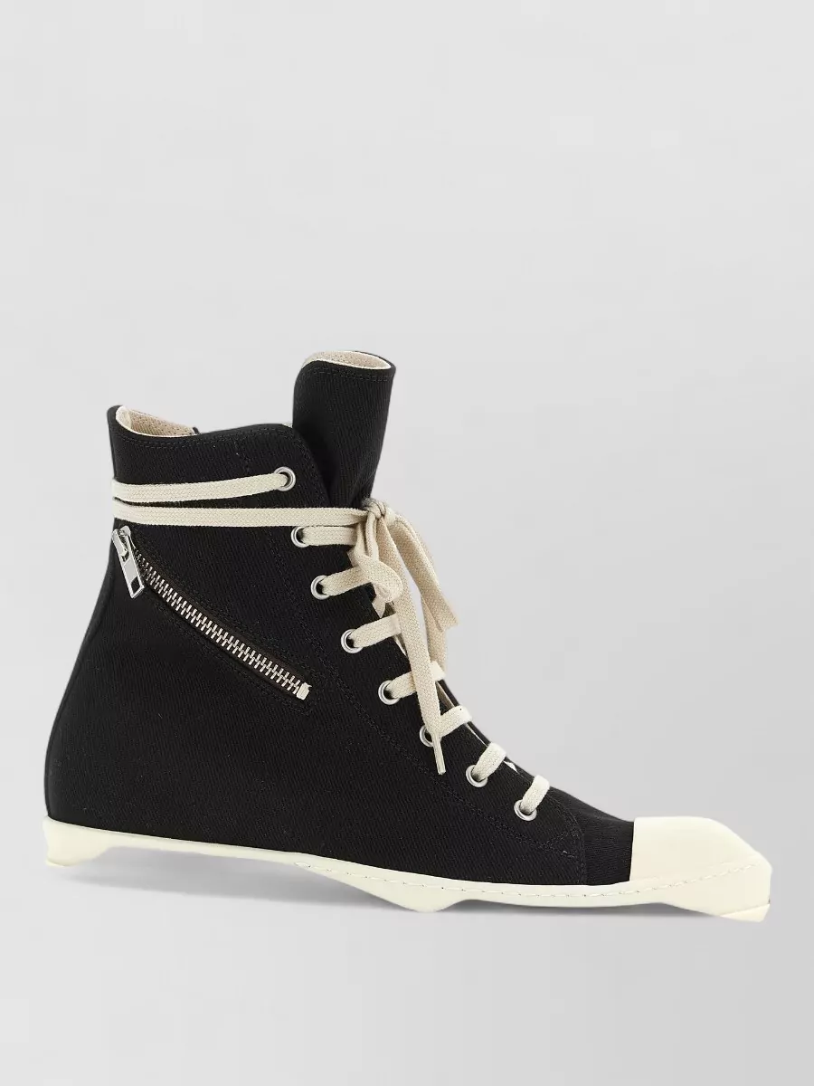 Rick Owens Drkshdw Cargo Abstract Sneaks High-Top Sneakers