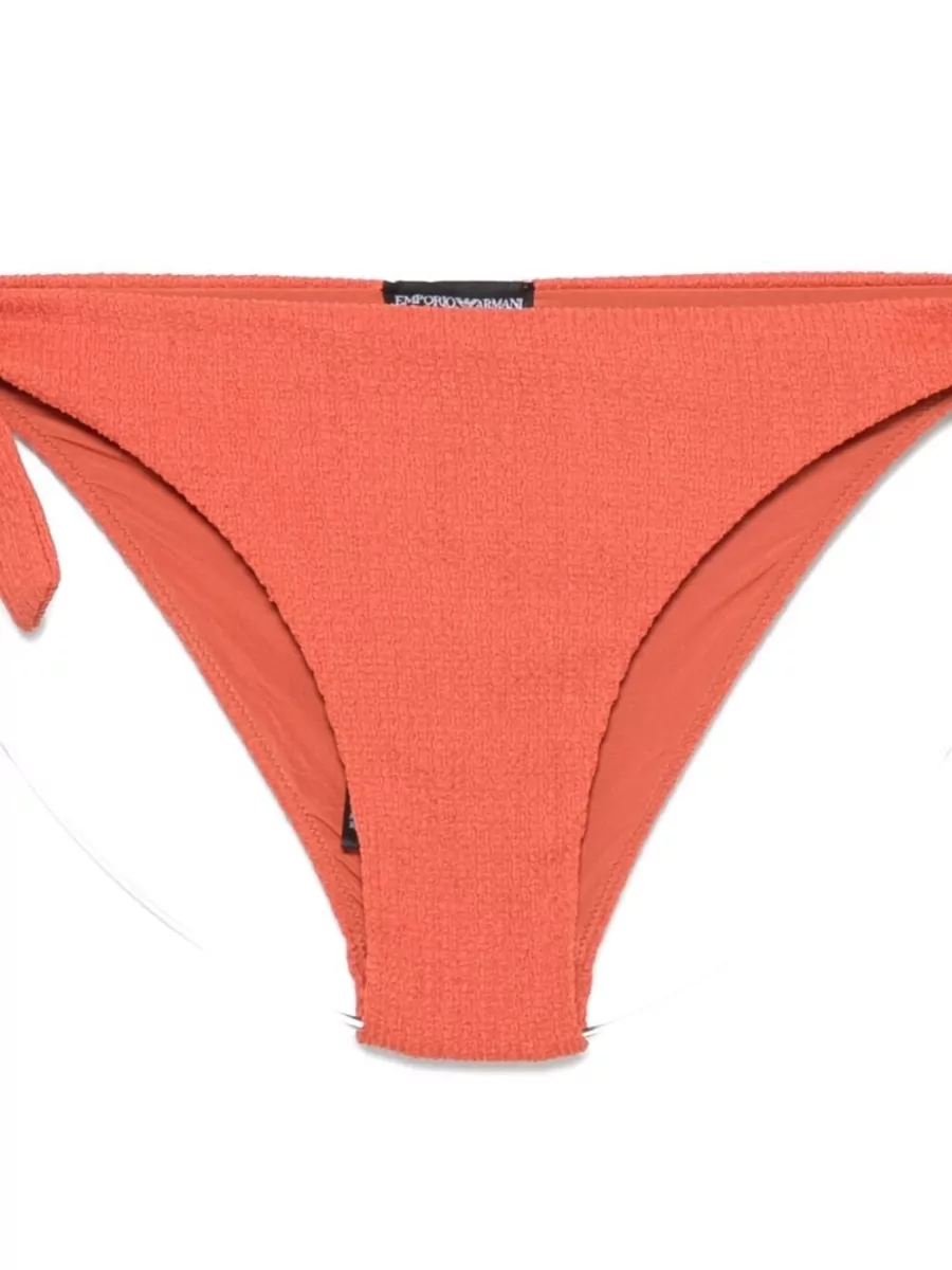 Emporio Armani Crinkled Halterneck Bikini