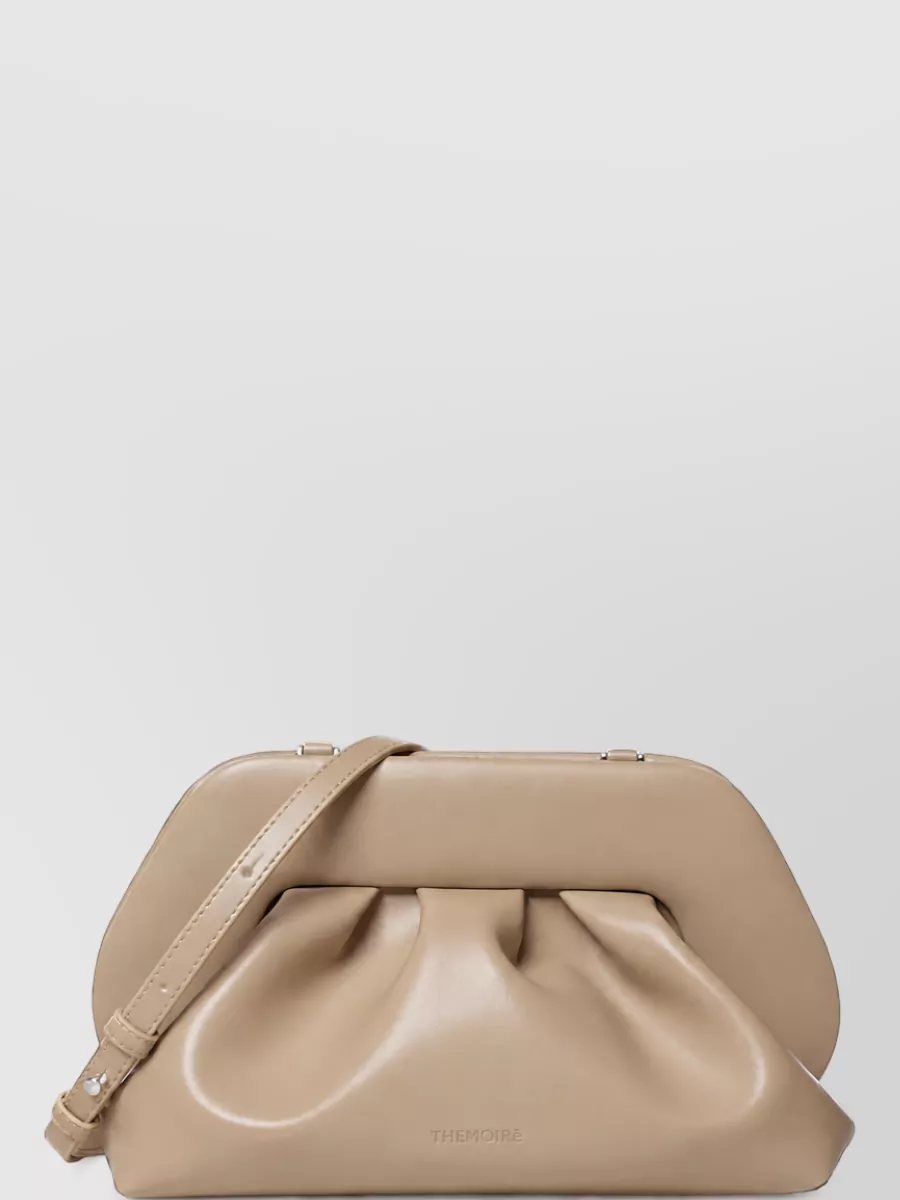 Themoiré Bios Small Ruched Clutch Bag