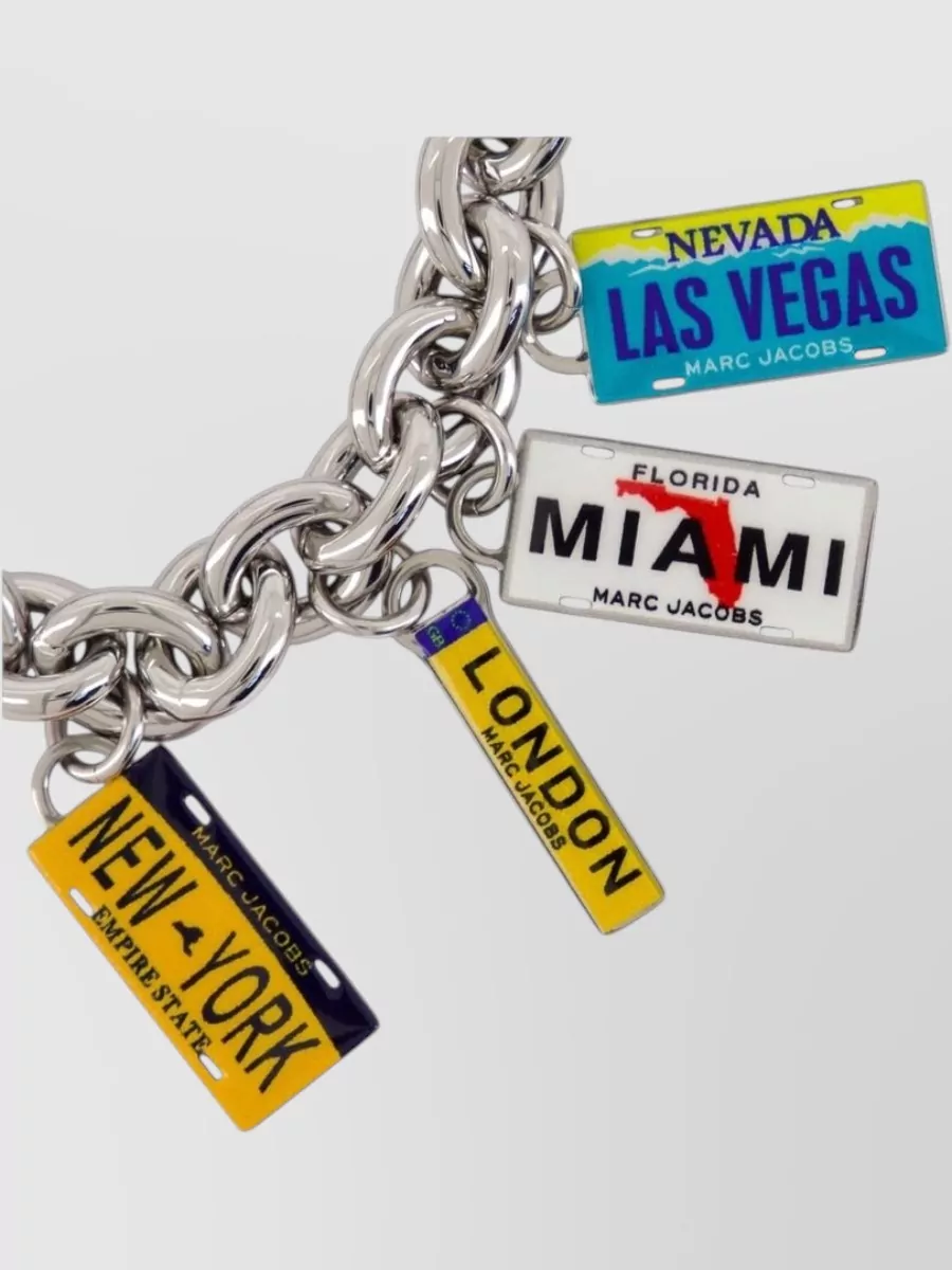 Marc Jacobs metal charm bracelet