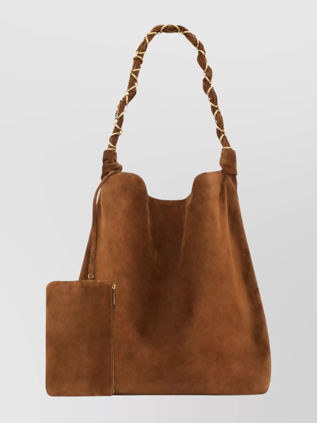 Saint Laurent Amalia Tote Bag Braided Handle