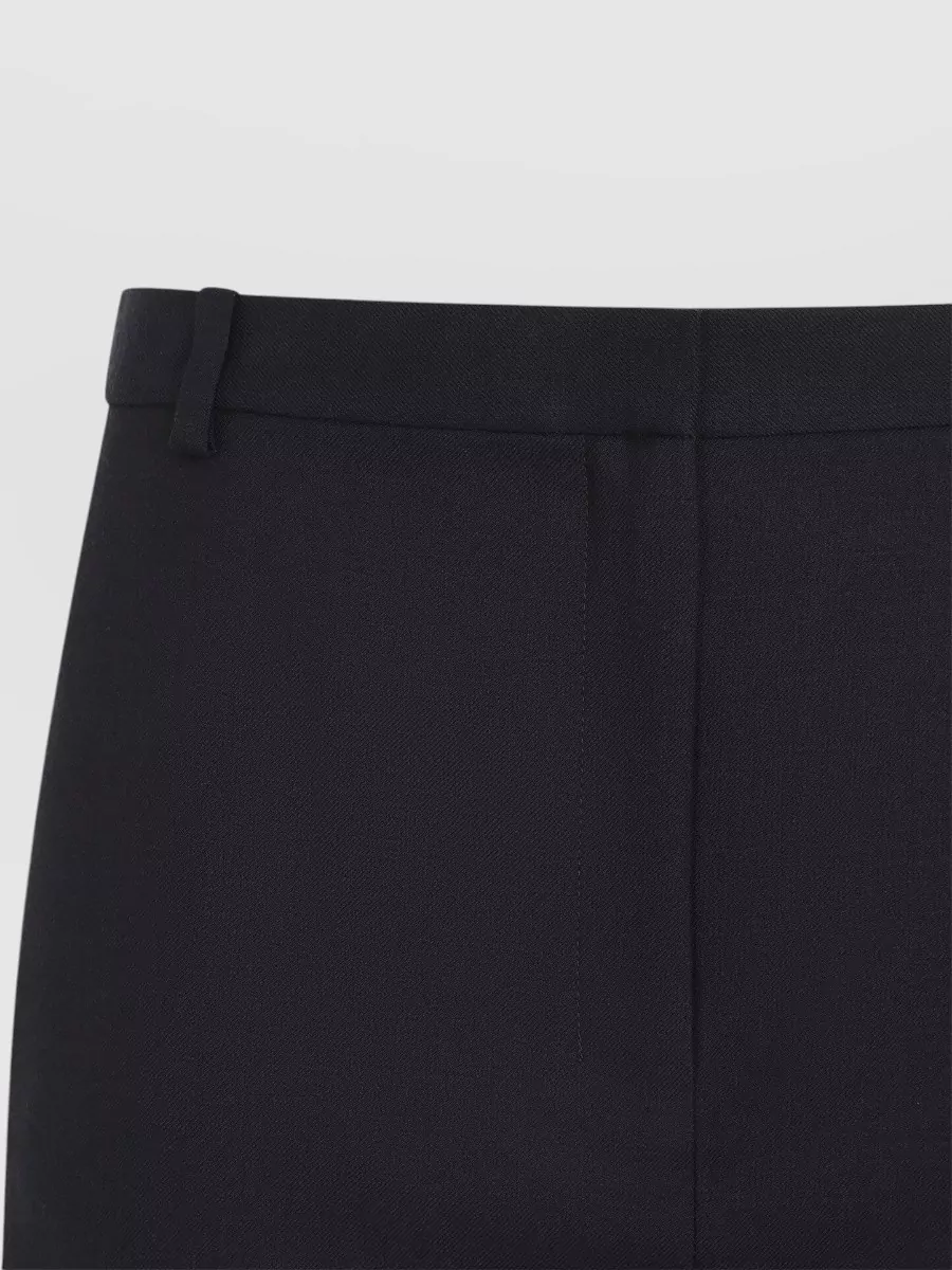 Theory Wool Midi Pencil Skirt