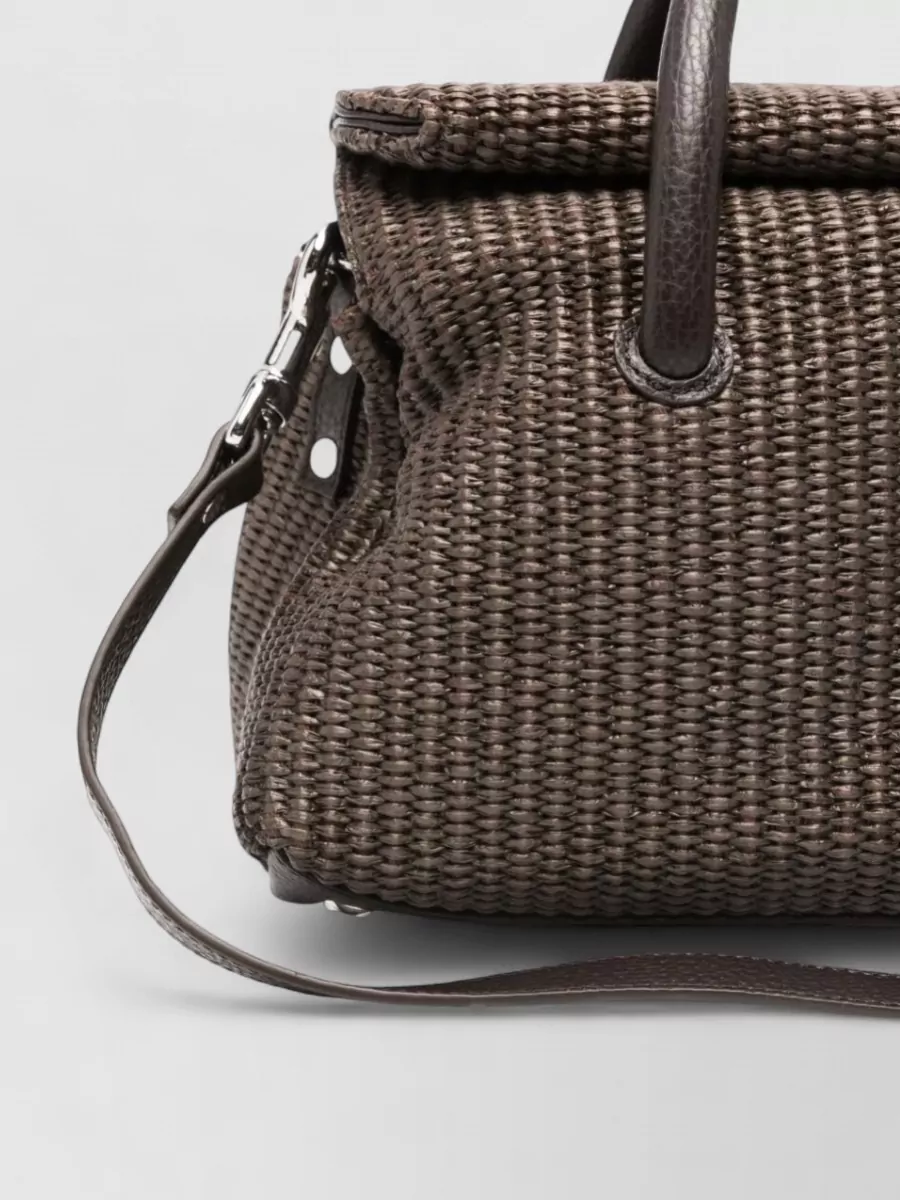 Zanellato Calf Leather Small Tote Bag