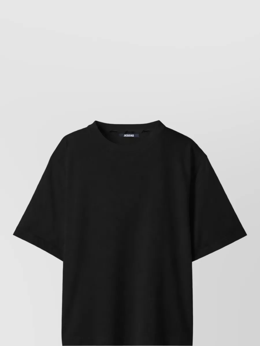 Jacquemus Ribbed crew-neck short-sleeve t-shirt