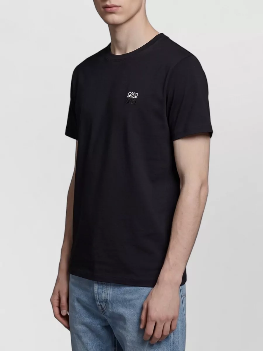 Loewe Cotton Regular-Fit Embroidered Short-Sleeve T-Shirt