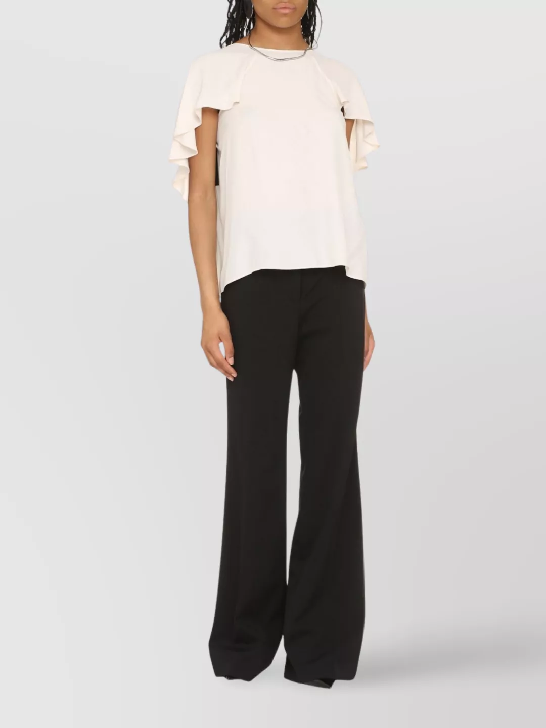 Shop Pinko Botanico Silk Blend Blouse