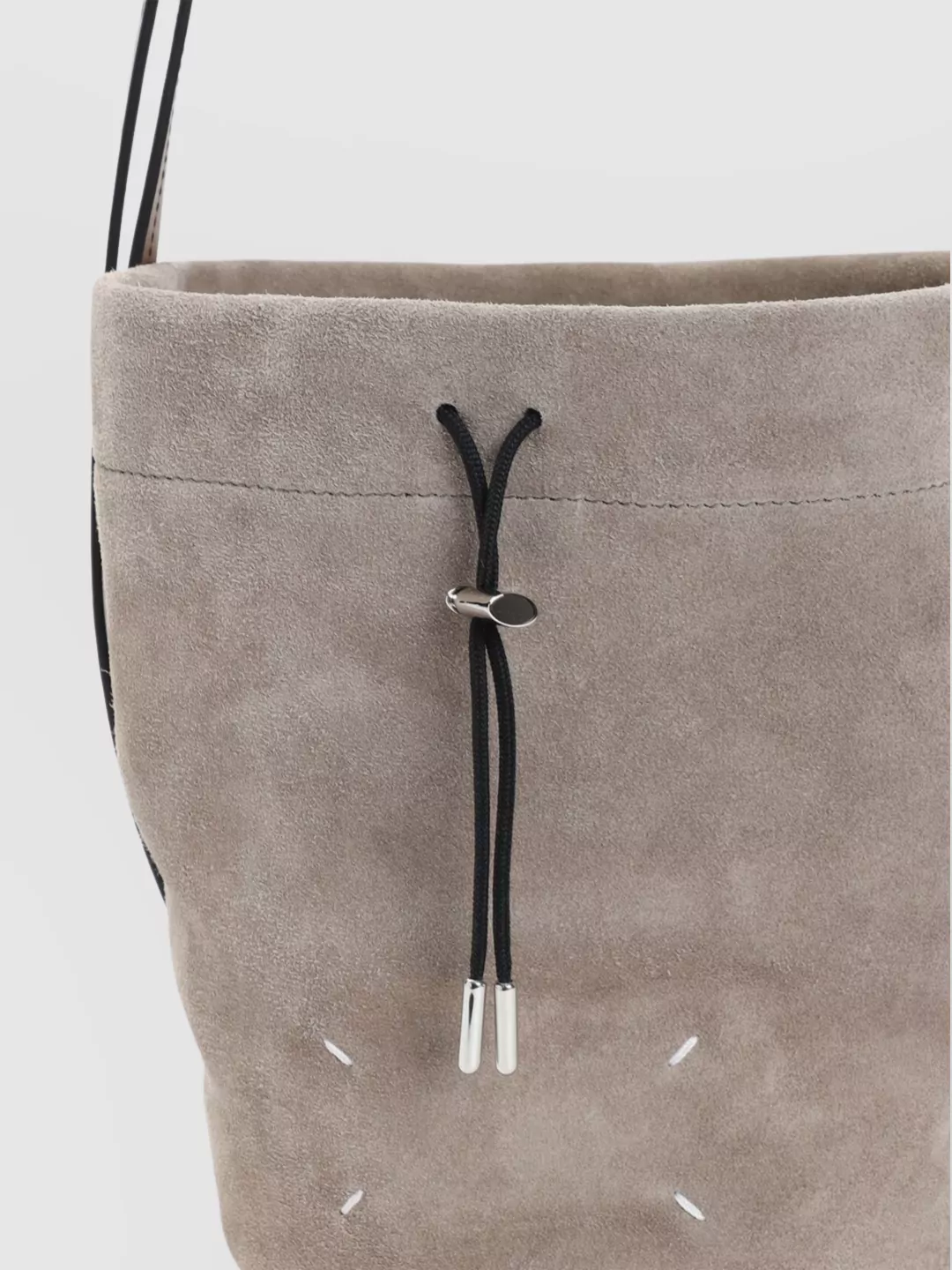 Maison Margiela Suede Cross-Body Bag Adjustable Strap