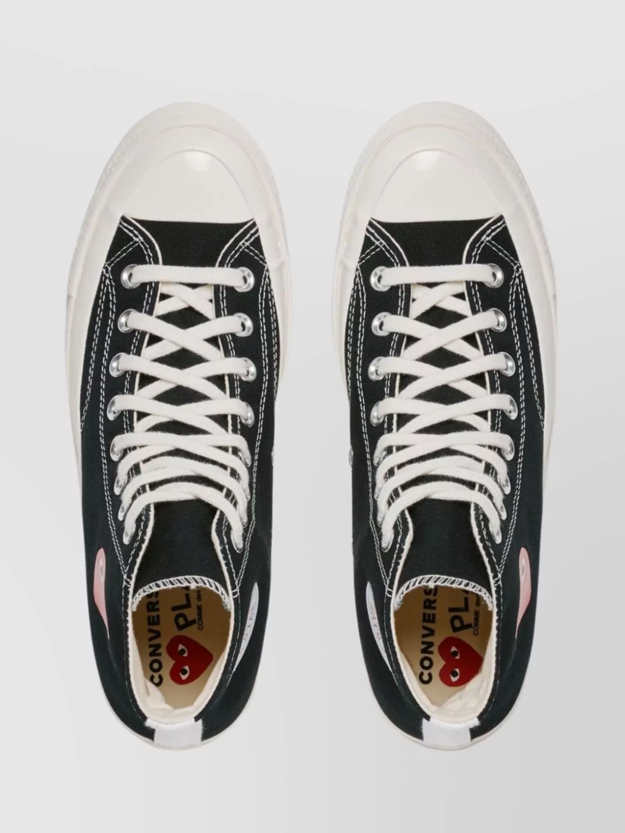 Comme Des Garçons Play Chuck '70 Small Heart High Sneakers