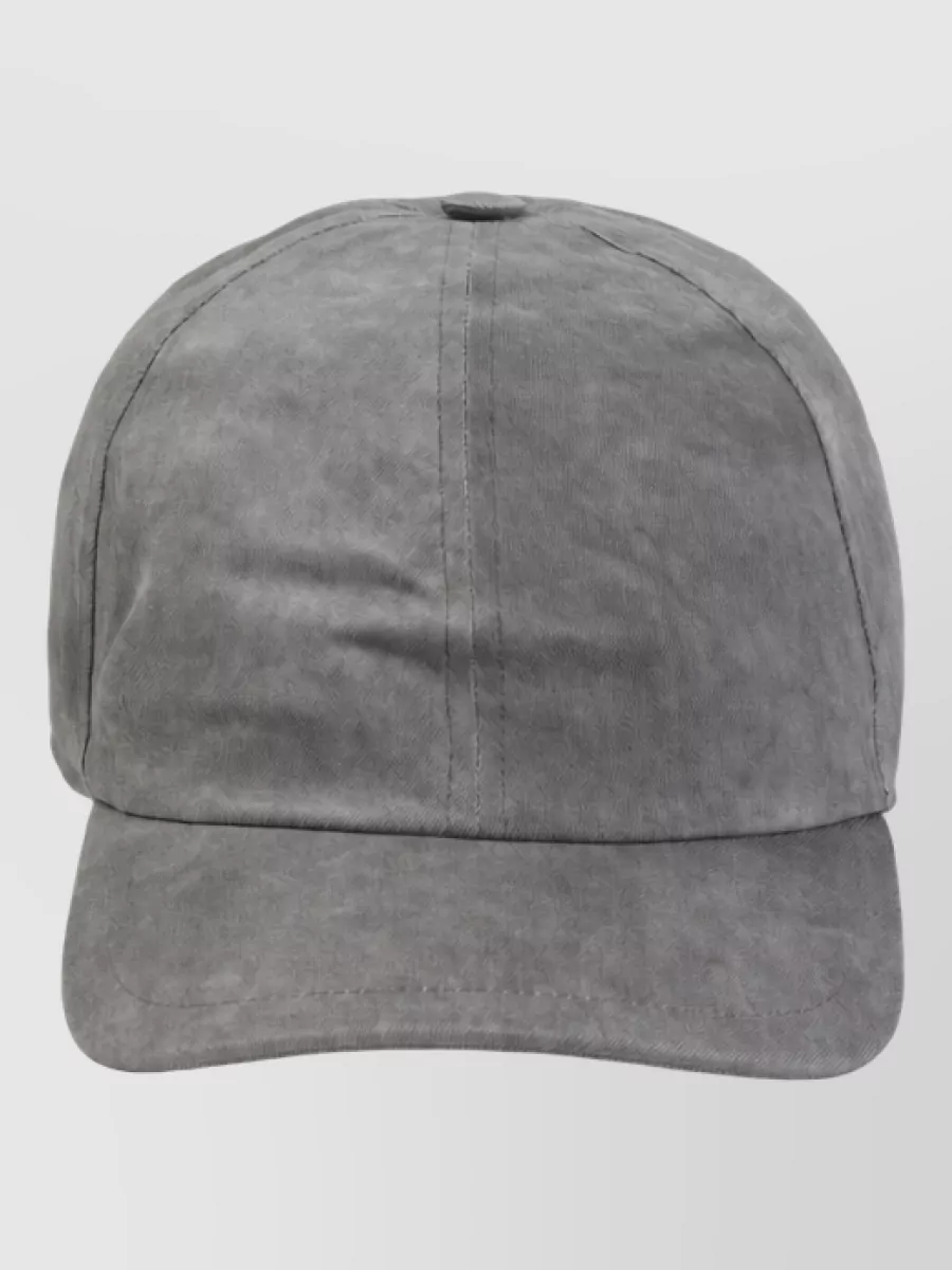 Rick Owens Drkshdw washed cotton baseball cap