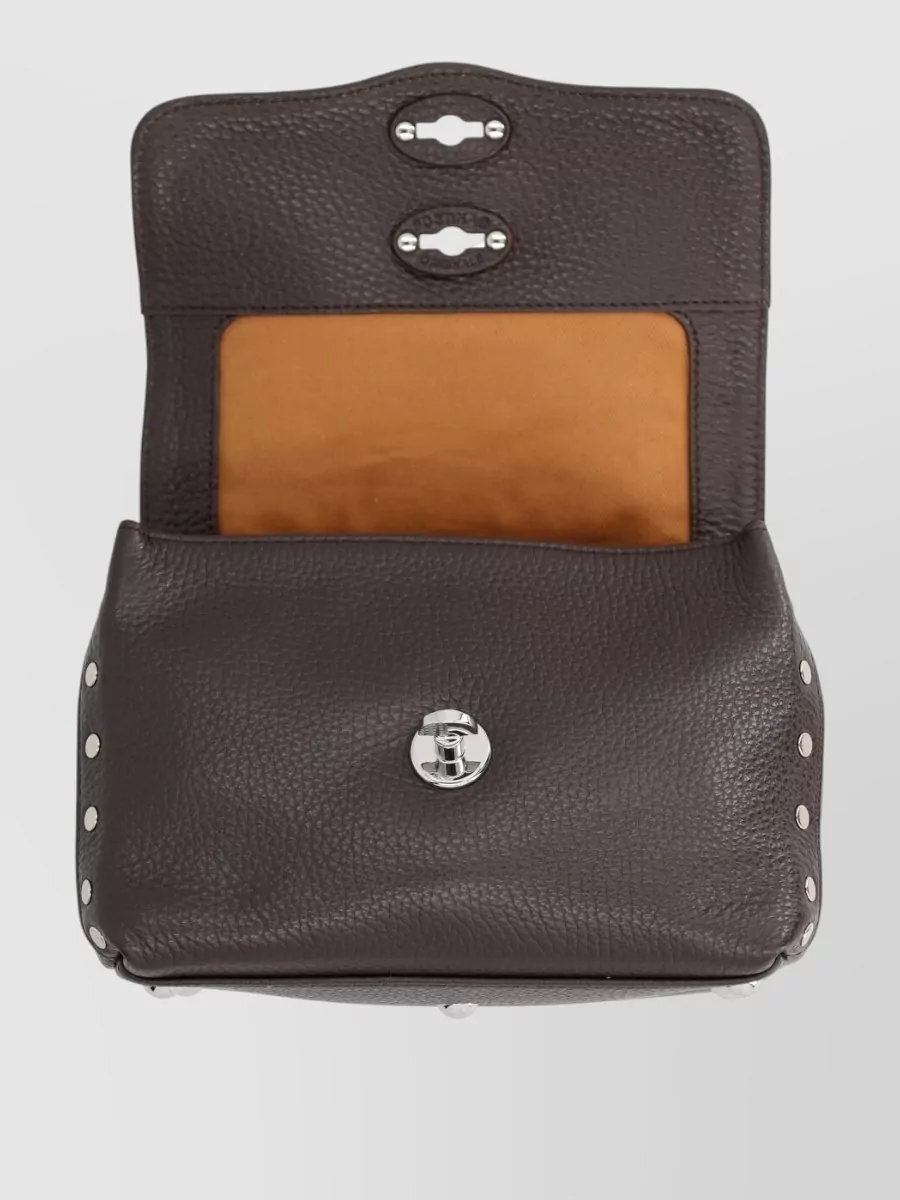 Zanellato Compact Cross-body Bag Adjustable Strap In Neutral