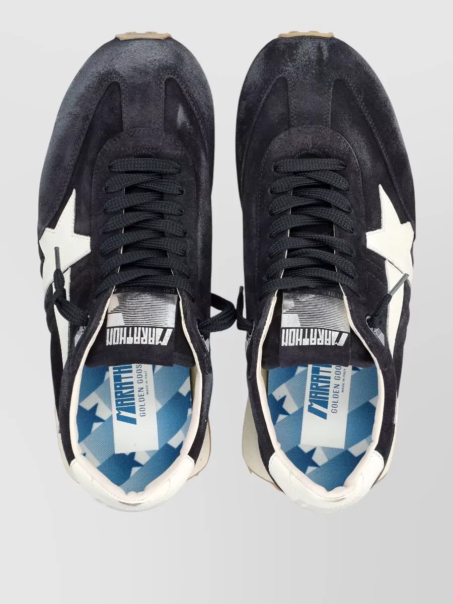 Golden Goose Leather Low-Top Sneakers