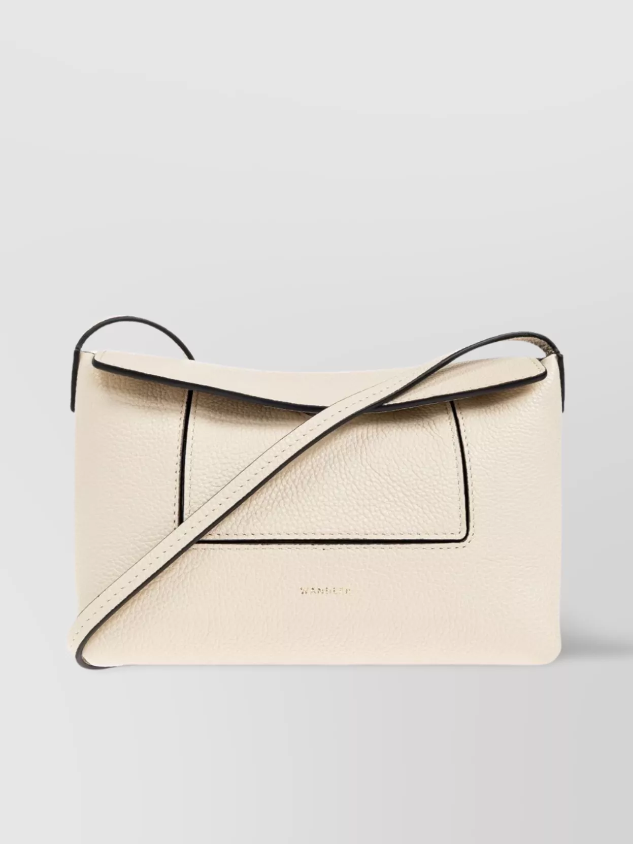 Wandler Shoulder Bag With Textured Finish And Adjustable Strap