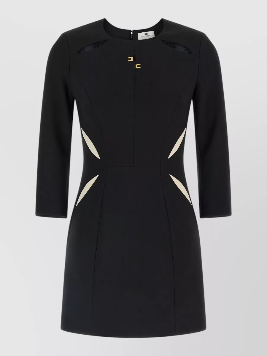 Elisabetta Franchi Cutout mini dress