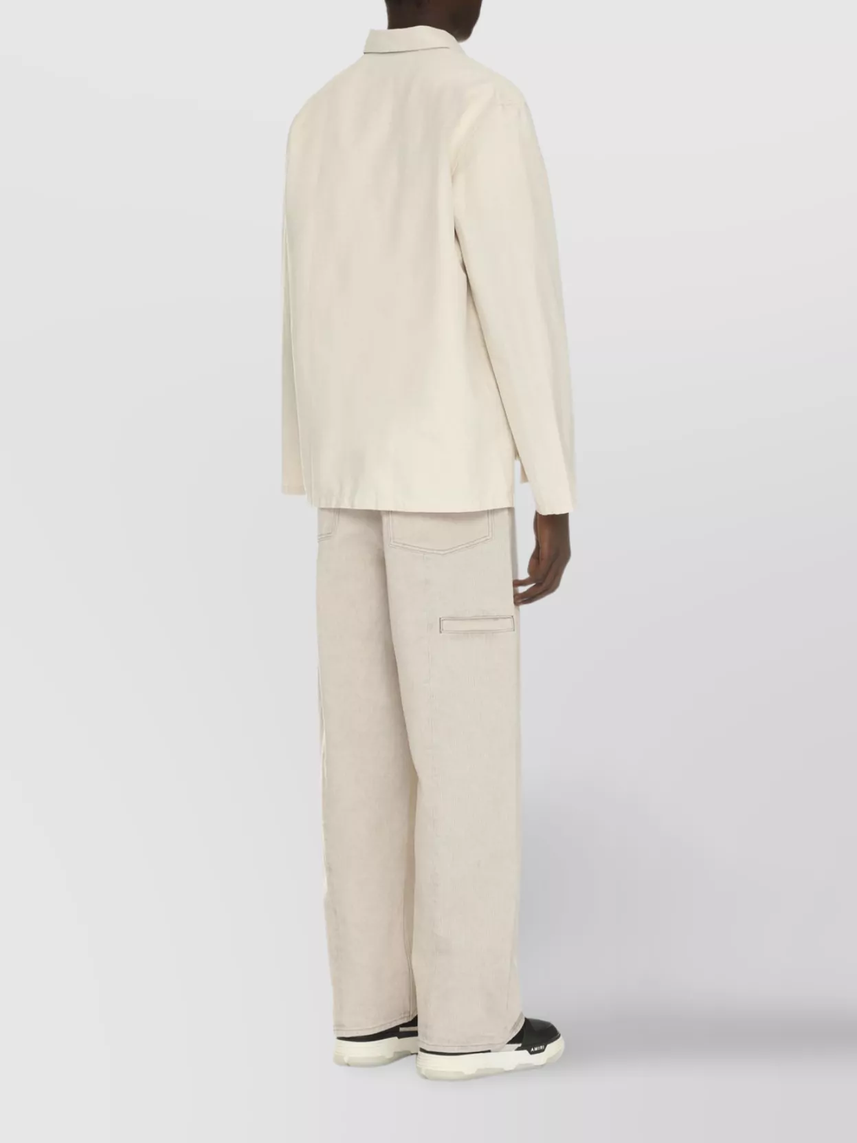 Our Legacy Boxy Cotton Overshirt Side Slits