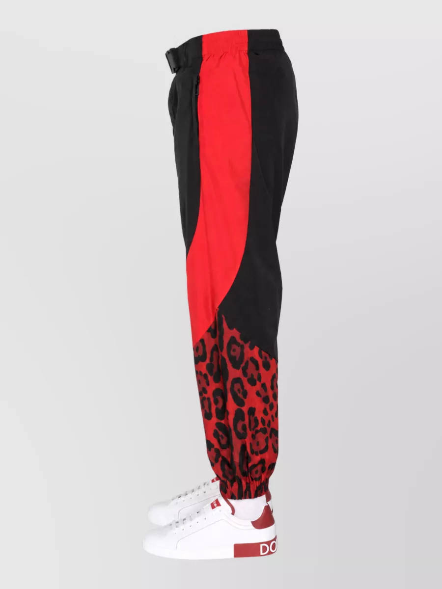Dolce&Gabbana Animal Print Track Pants