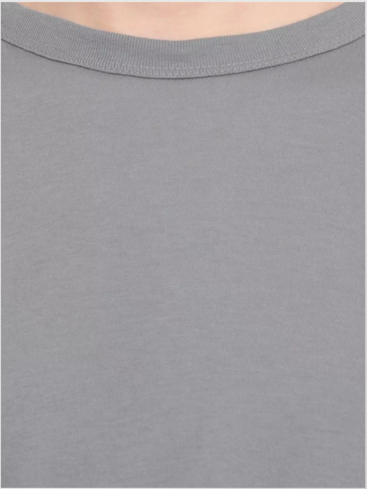 Rick Owens Oversized Round Neck Short Sleeve T-Shirt