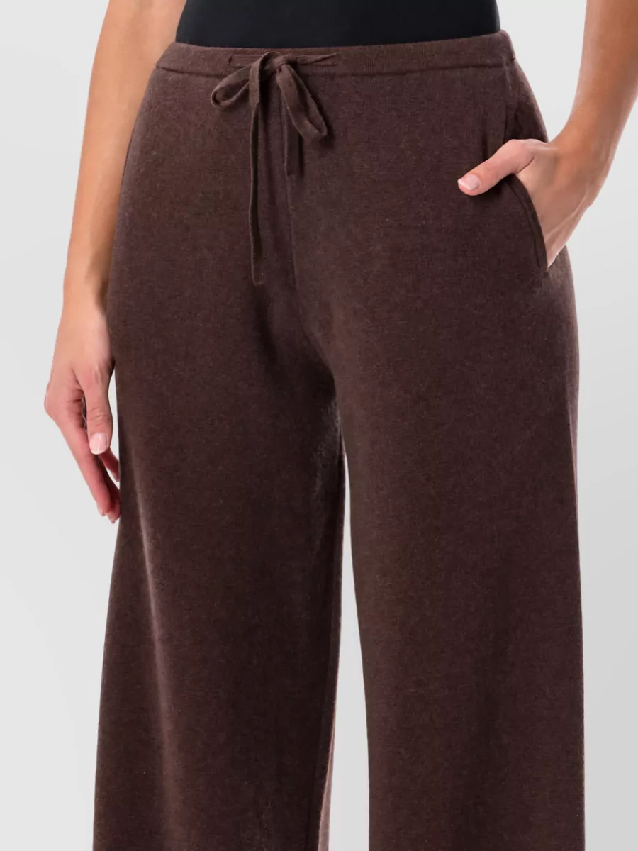 Rhea Costa Cashmere Wool Drawstring Lounge Pants